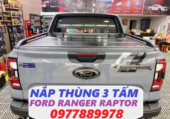 NẮP THÙNG 3 TẤM FORD RANGER RAPTOR