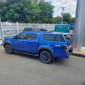 Lắp nắp thùng cao Isuzu Dmax chính hãng plastic Thái Lan